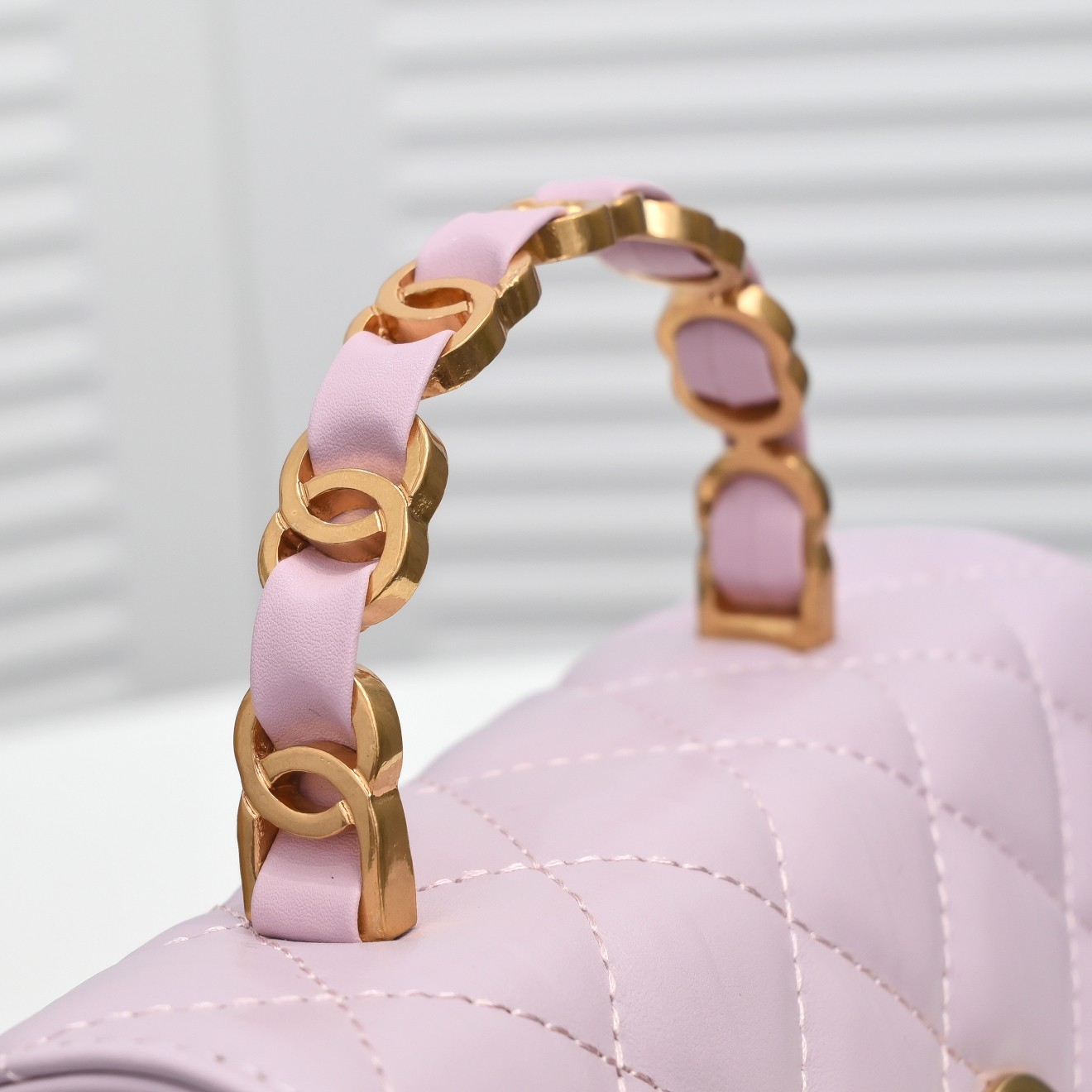 Chanel Handle Double C  Shoulder Bag Handbag