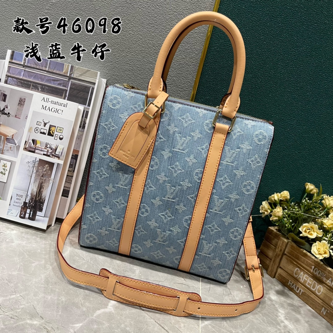 LV Sac Plat Cross Bag M46098 LM081 26cm