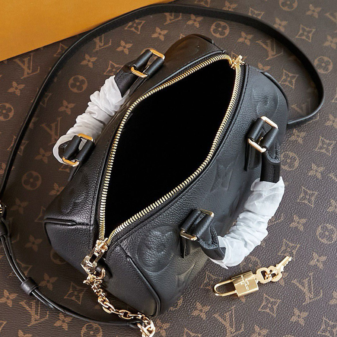 LV Speedy Bandouliere 20 Bag M58953 LM051 20.5cm