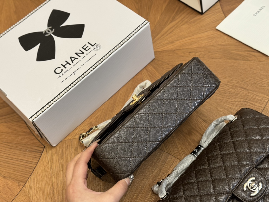 Chanel Classic flap 1112 caviar DB002 25cm