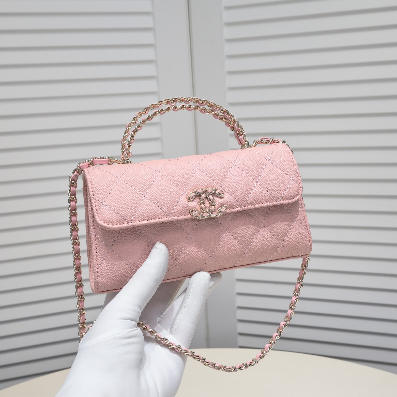 Chanel 23P Kelly Long Handle Bag Shoulder Bag Handbag