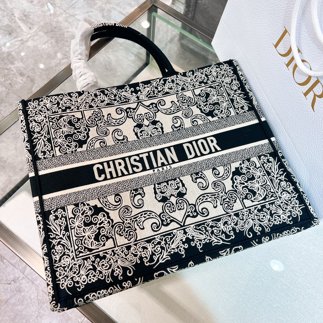10A + top quality Large Dior Book Tote 1286 DLAM042 42cm