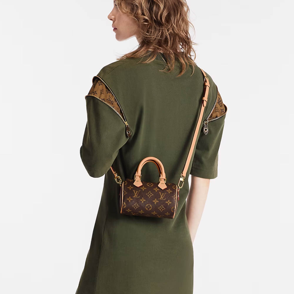 Louis Vuitton Mini Nano Speedy Shoulder Bag