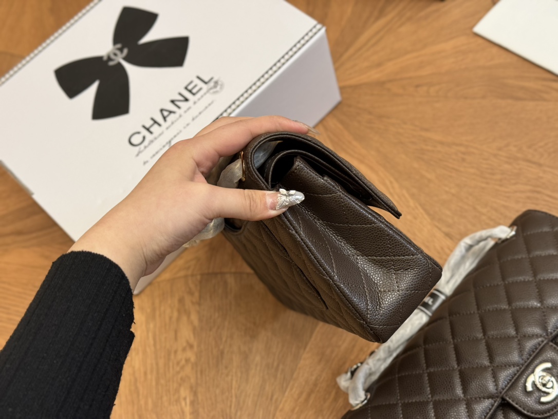 Chanel Classic flap 1112 caviar DB002 25cm