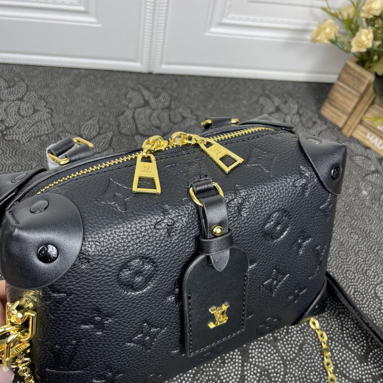 LV Petite Malle Souple M45393 MQ081 20cm