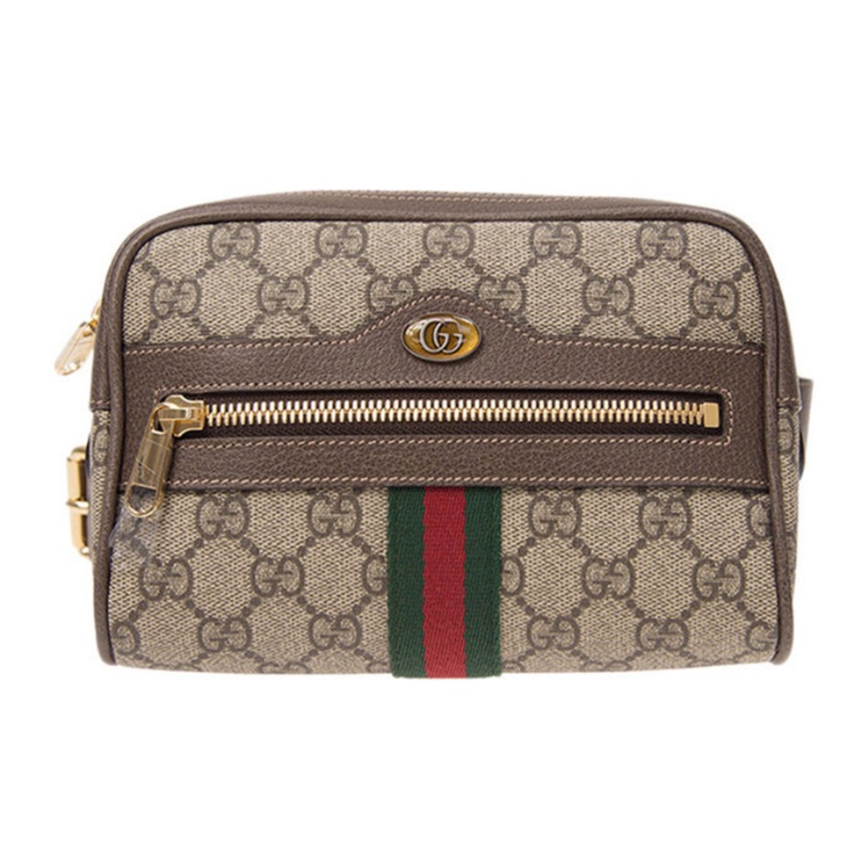 Gucci Ophidia Striped Webbing Waist Pack Belt Bag (Replica)