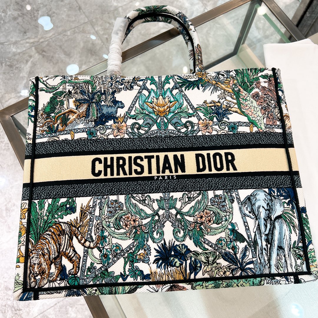 10A + top quality Large Dior Book Tote 1286 DLAM042 42cm
