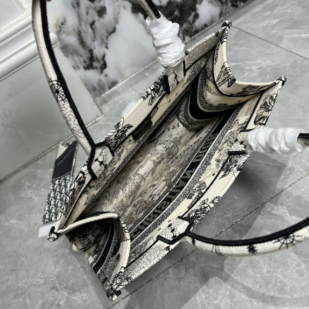 10A + top quality Medium Dior Book Tote 0175 XB022 36cm