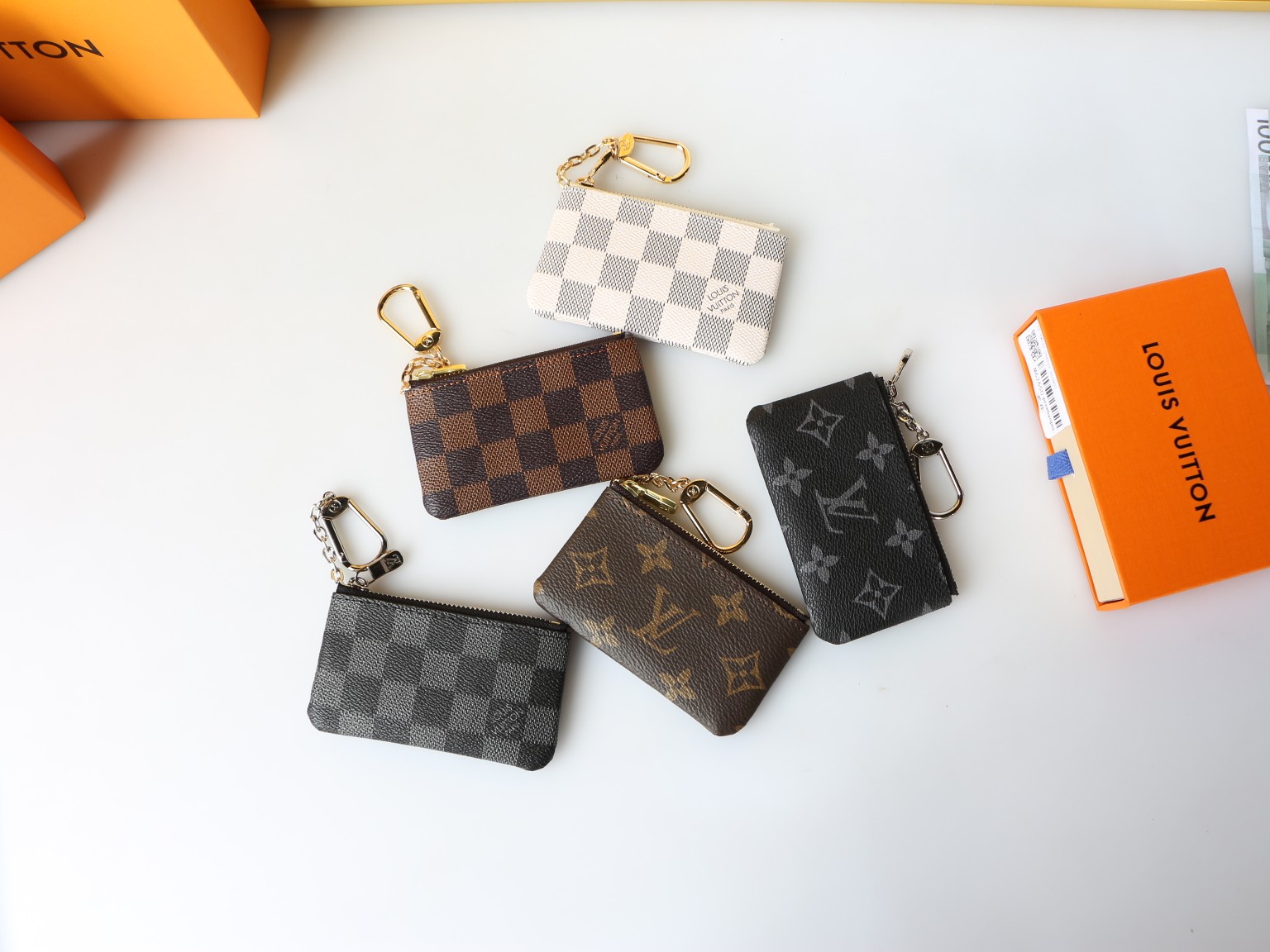 LV Key coin purse M62650 LM53 12cm
