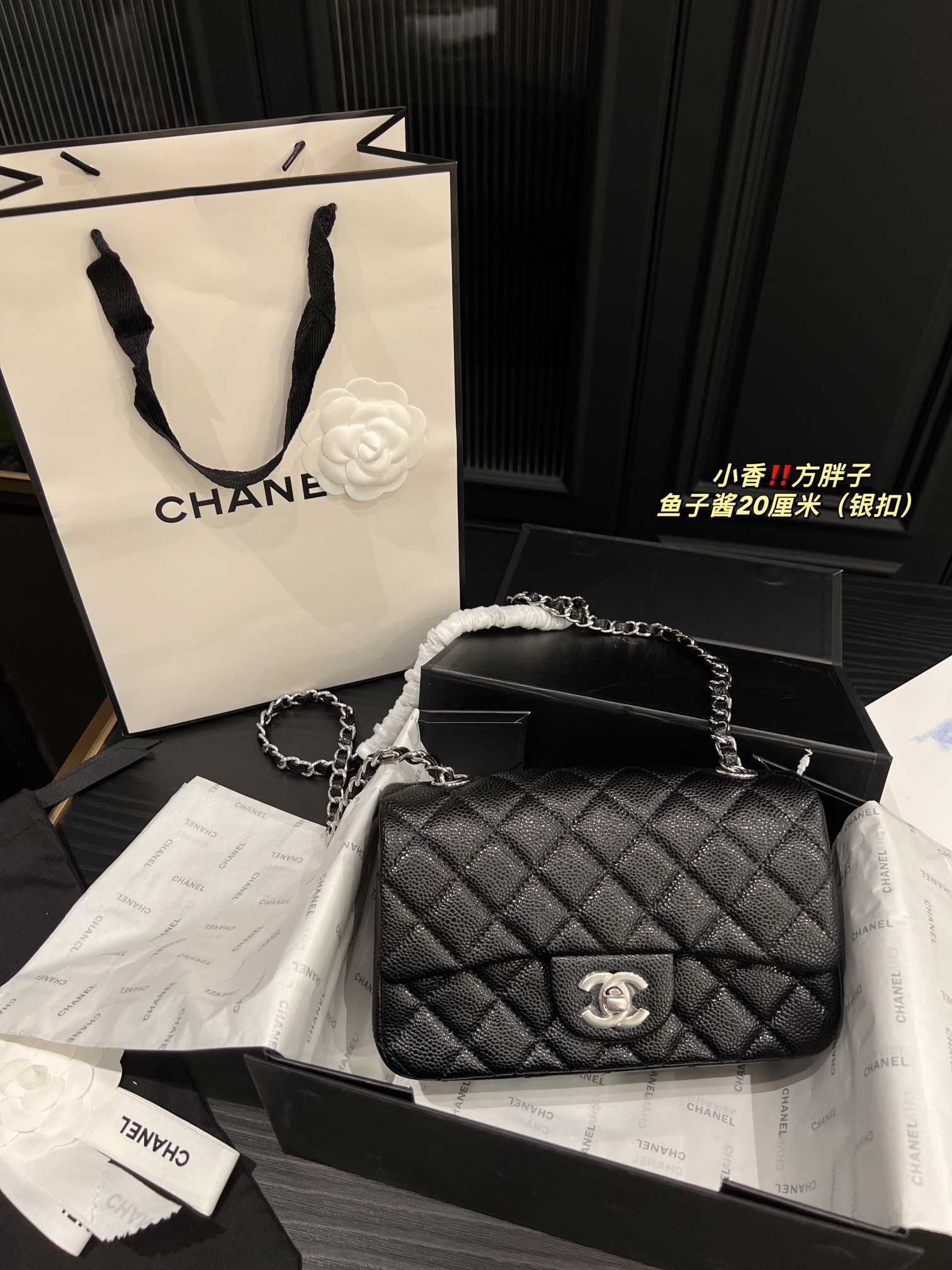 Chanel Shoulder Bag 017 DB071 20cm