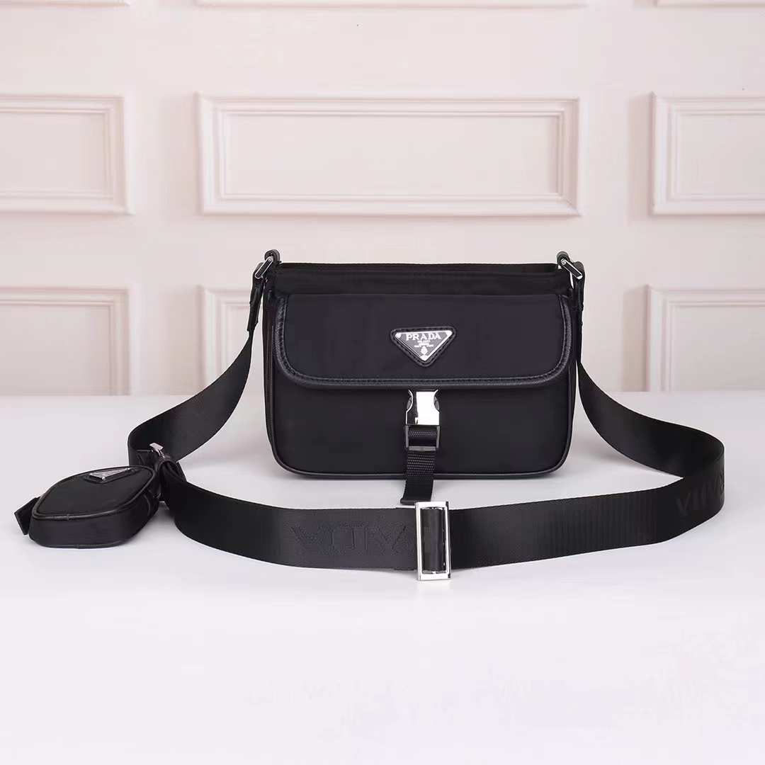 Prada 2133 (Non-removable shoulder strap) 22*16*5 cm HMF541