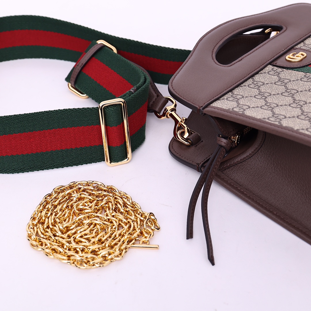 GUCCI Ophidia small tote with Web  693724