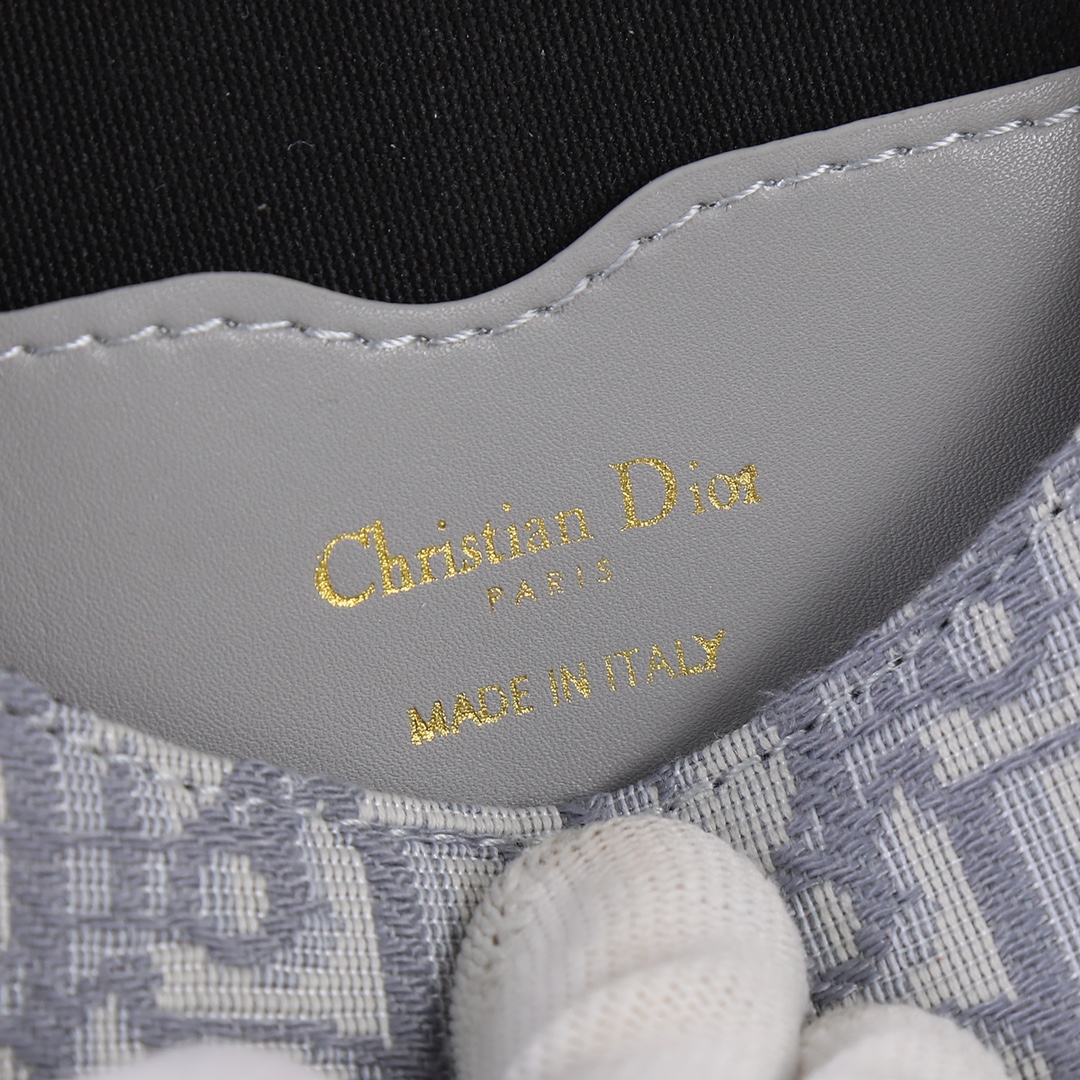 Medium Dior Bobby bag Grey print CD-2011 XB081 22cm