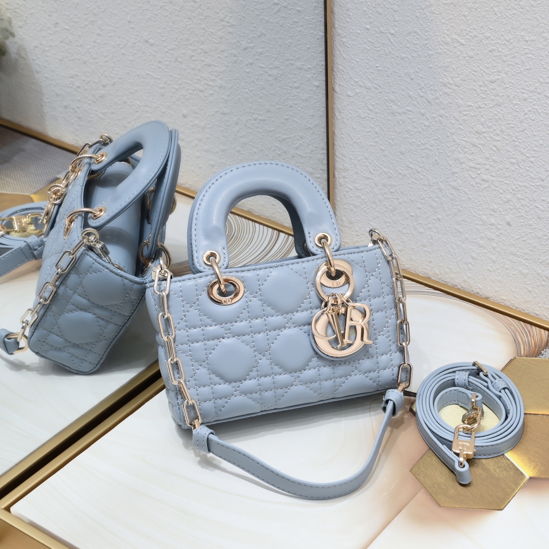Dior Lady D-Joy Micro Bag 0542 XB081 16cm