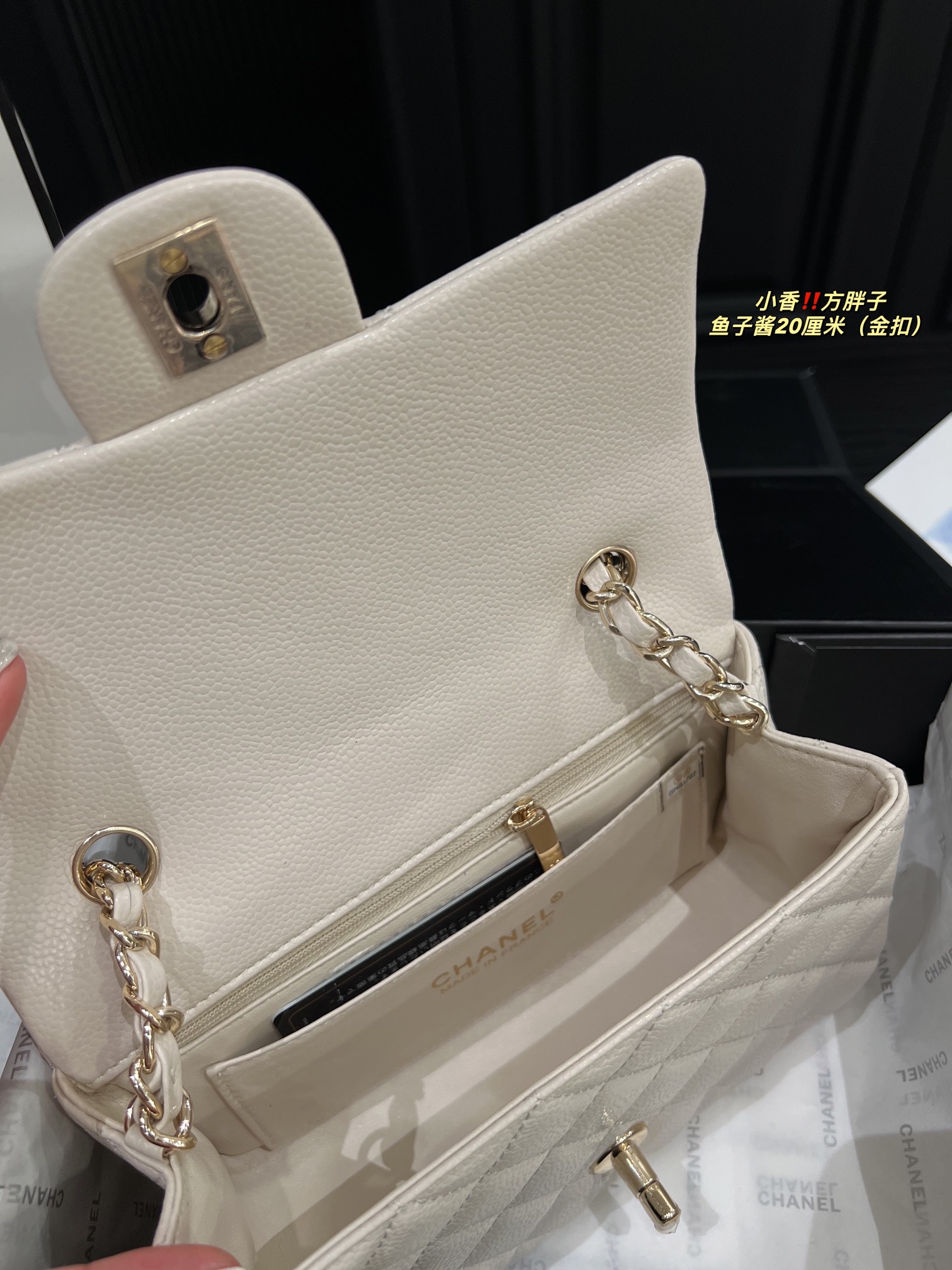 Chanel Shoulder Bag 017 DB071 20cm