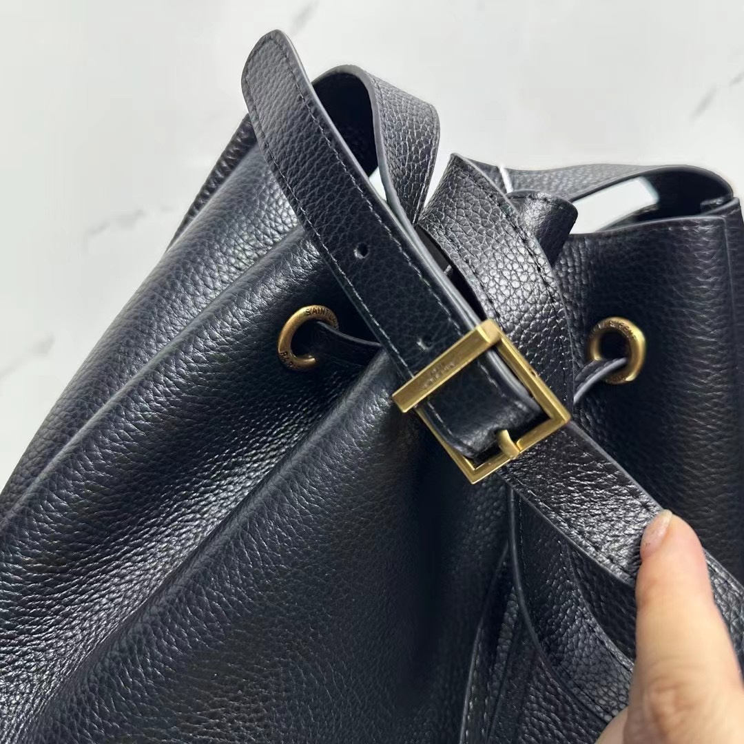 YSL Flat Shoulder Bag Hobo Bag 697941 LM071 33cm