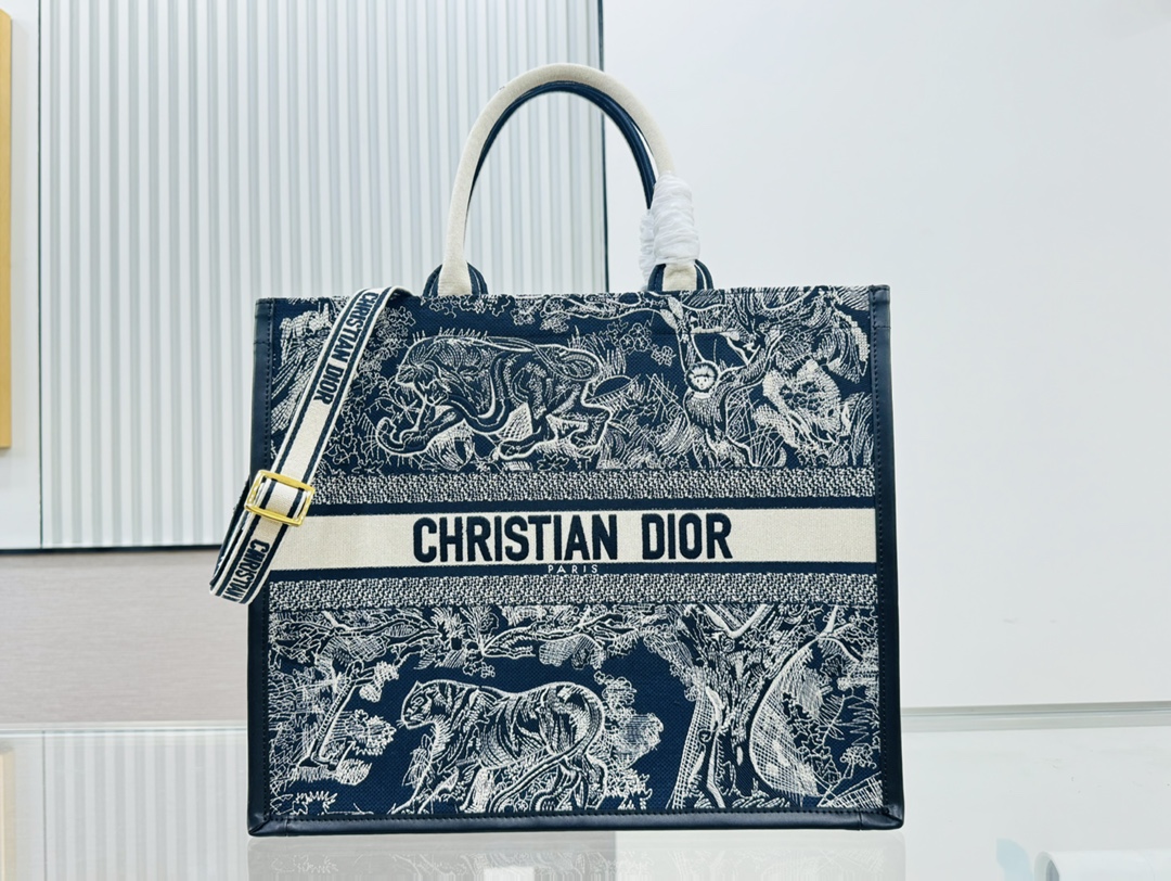 10A + top quality Dior Book Tote With Strap 8833 LM012042062 26-42cm