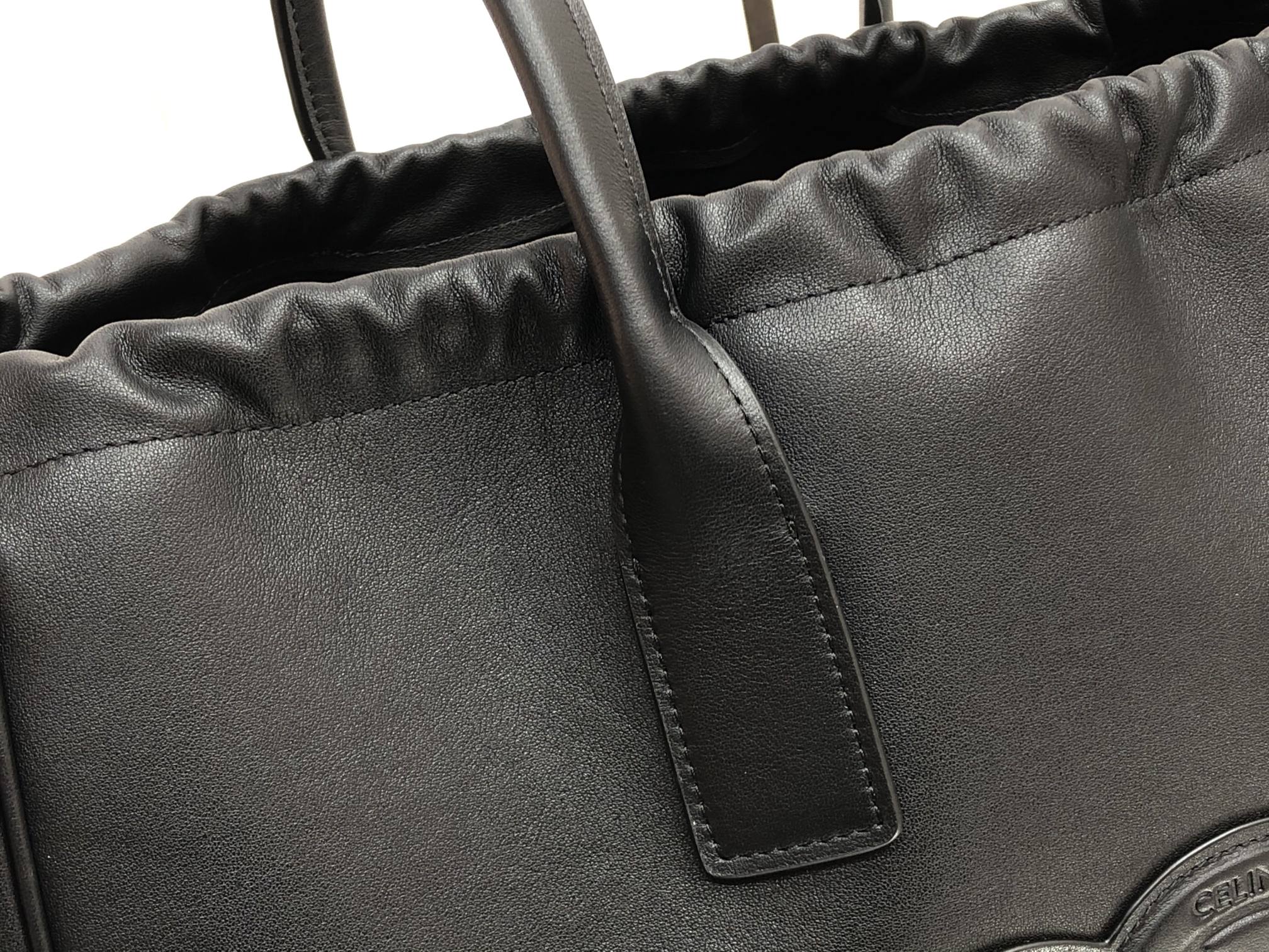 CABAS TRIOMPHE Bag Black 012118 LM061 44cm