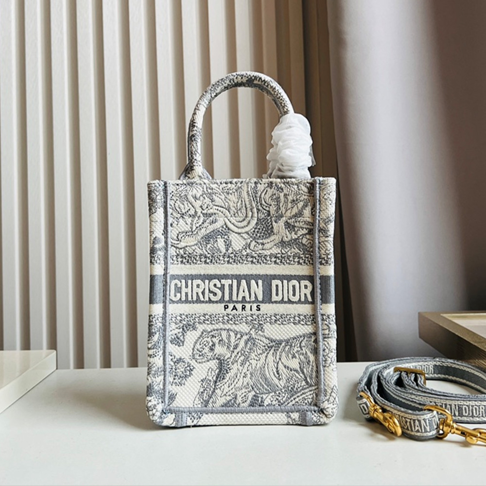 DIOR Book Tote Canva Shandbag (Replica)