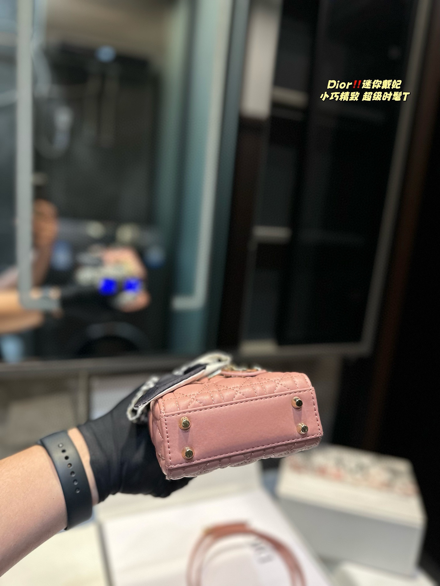 Dior Lady Dior Micro Bag 001 DB571 12cm