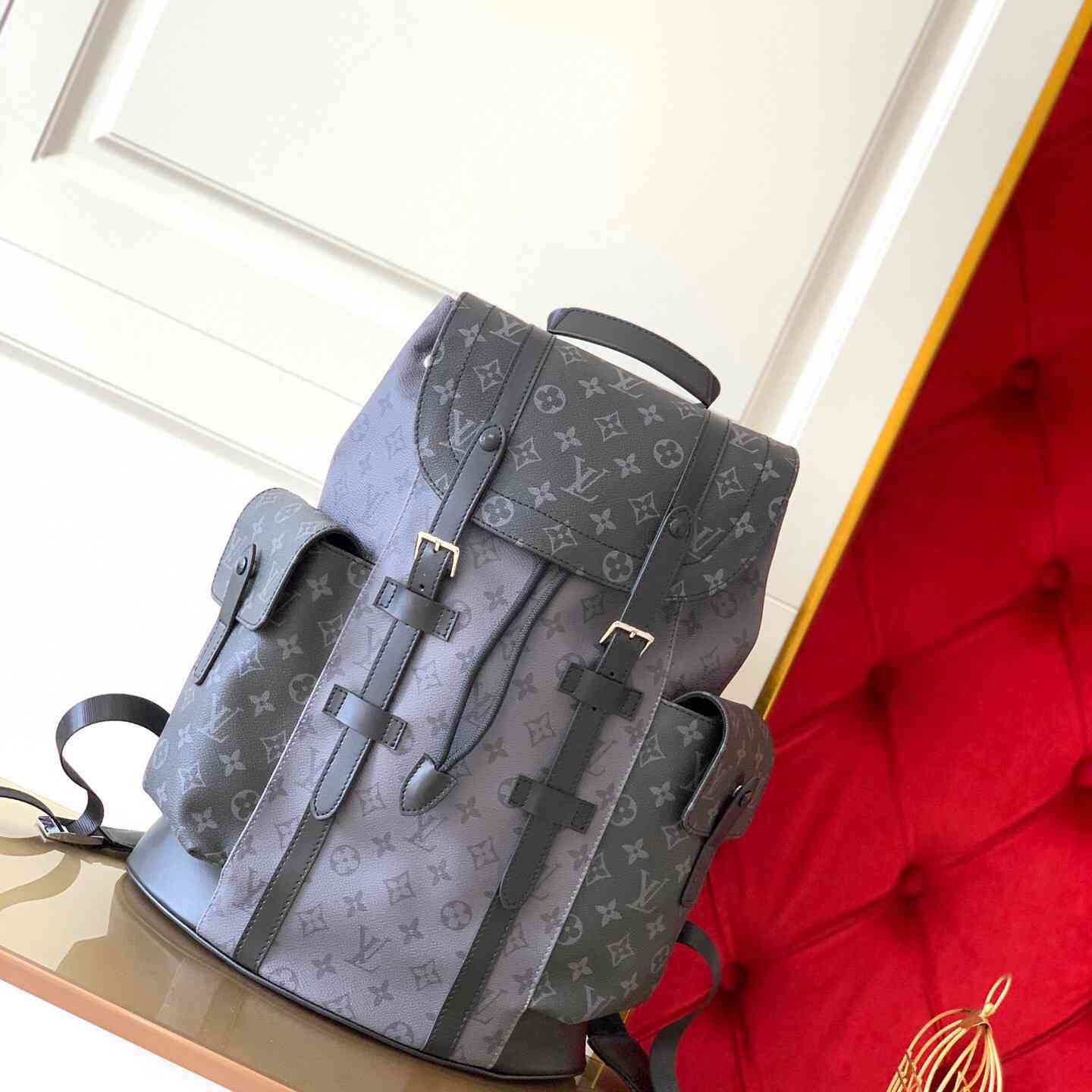 Louis Vuitton LV Christopher Backpack BagM43735(Replica)