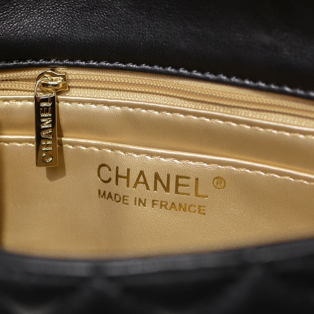 Chanel Classic Bag CF Drill Beads Shoulder Bag Handbag