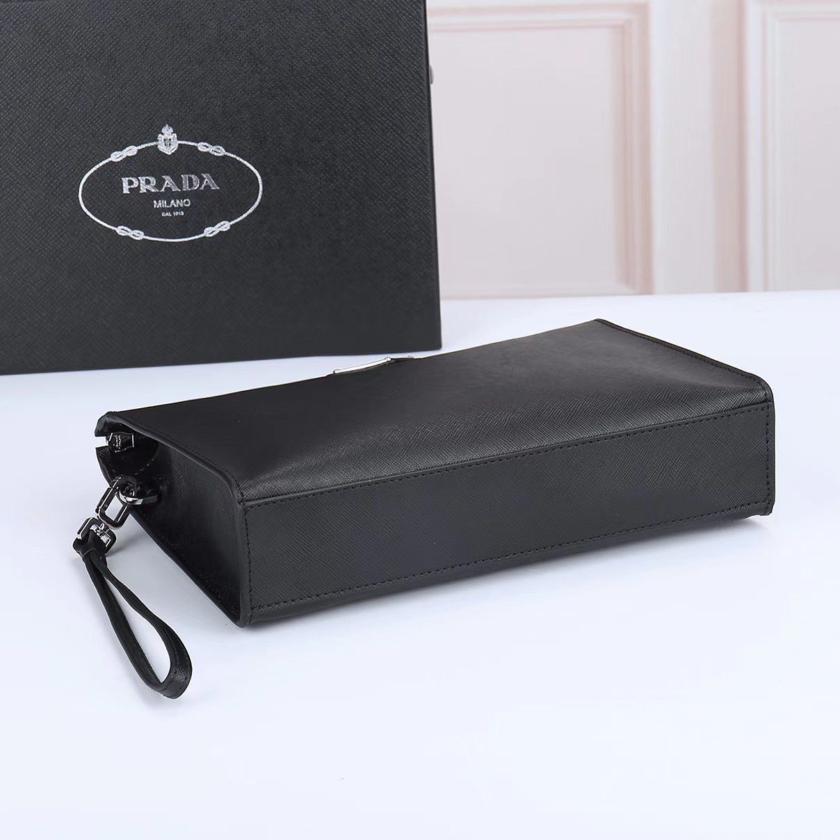 Prada Men Clutch 2030 TS071 24cm
