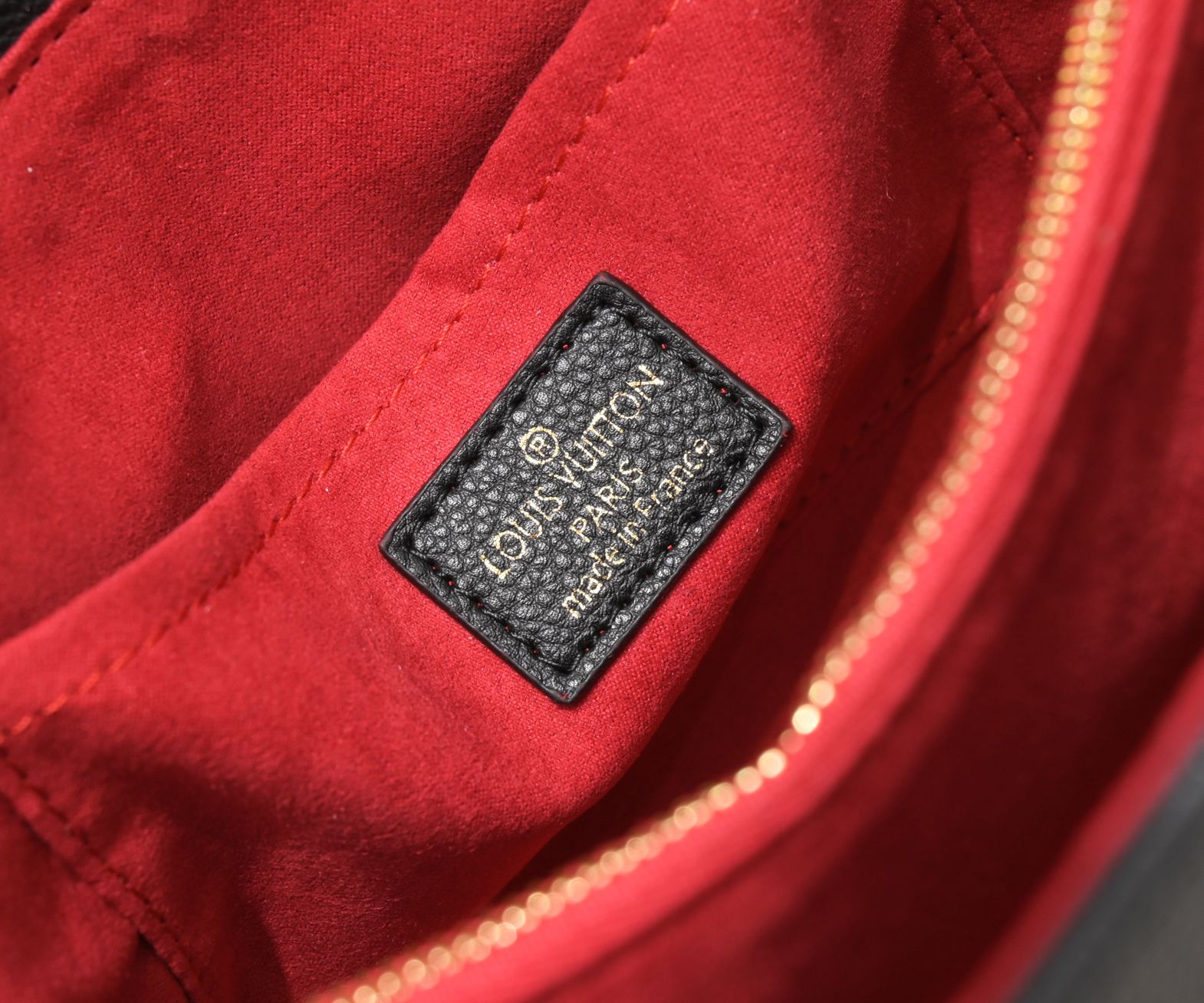 LV Madeleine Bag Black embossing M45976 XX061 24-30cm