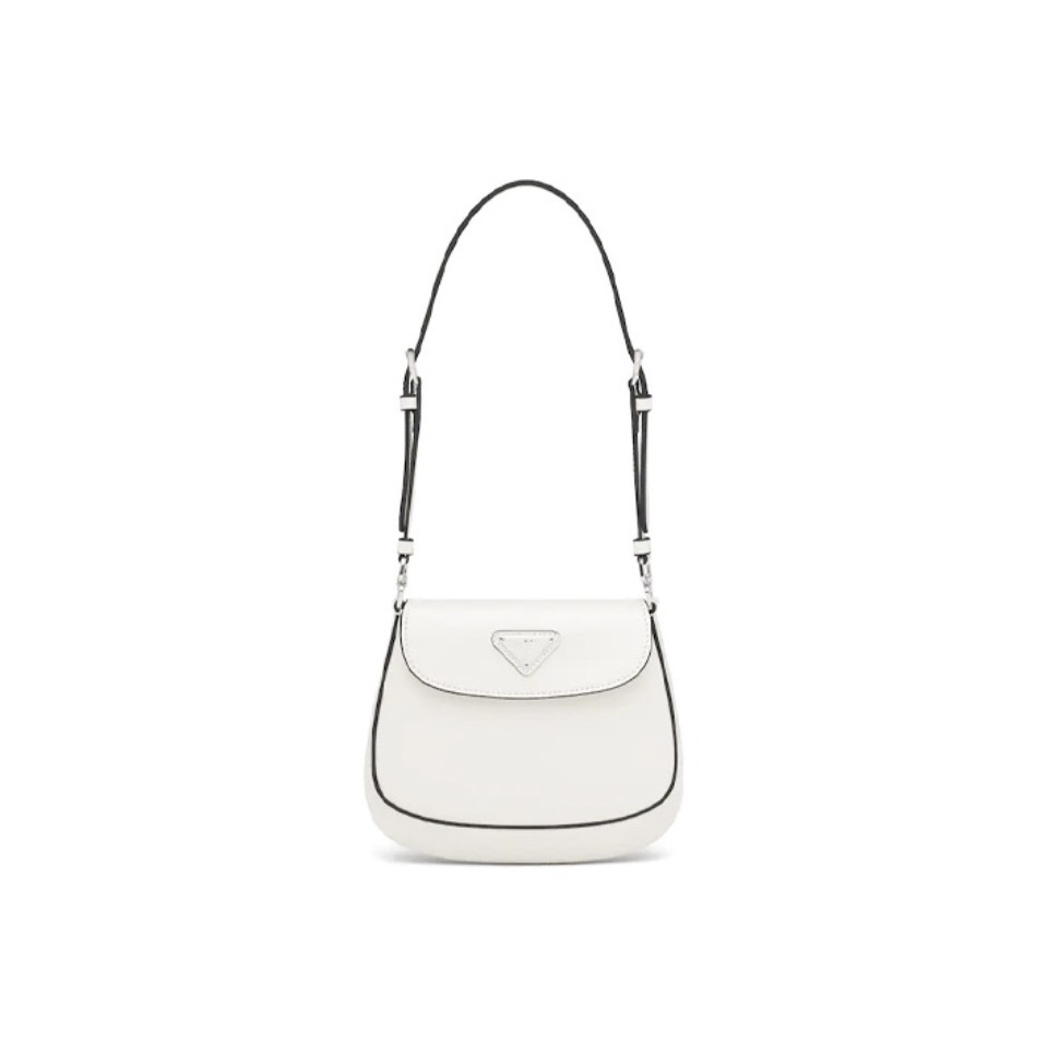 Prada Cleo Shiny Leather Shoulder Bag（Replica）