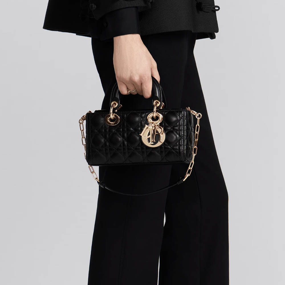 Dior Small LADY D-JOY  - Sheep leather (Replica)