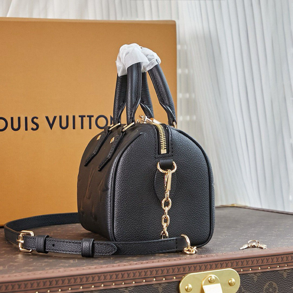 LV Speedy Bandouliere 20 Bag M58953 LM051 20.5cm