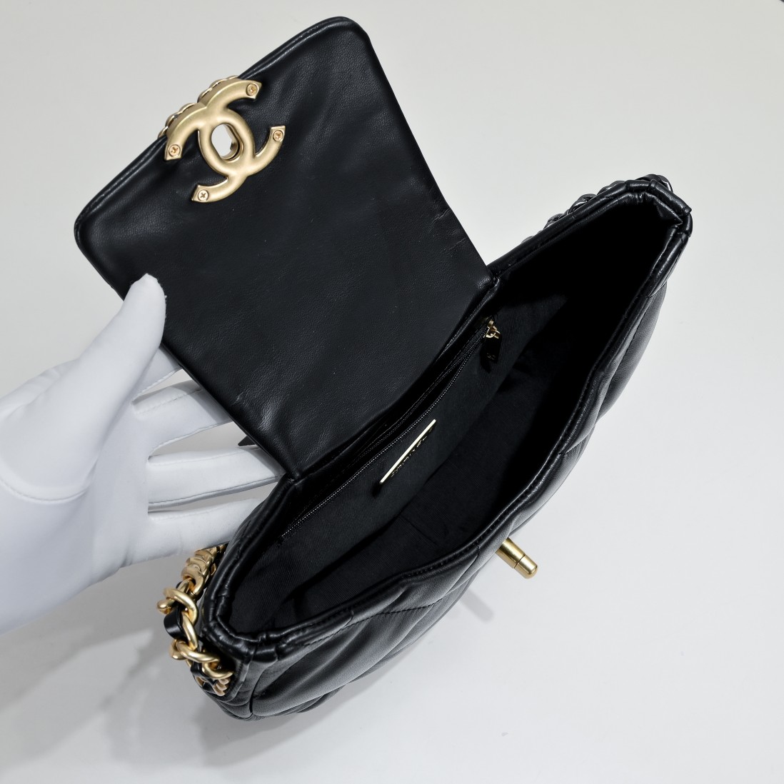 Chanel 19Bag Hobo Underarm Bag Shoulder Bag Handbag