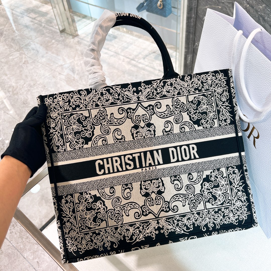 10A + top quality Large Dior Book Tote 1286 DLAM042 42cm