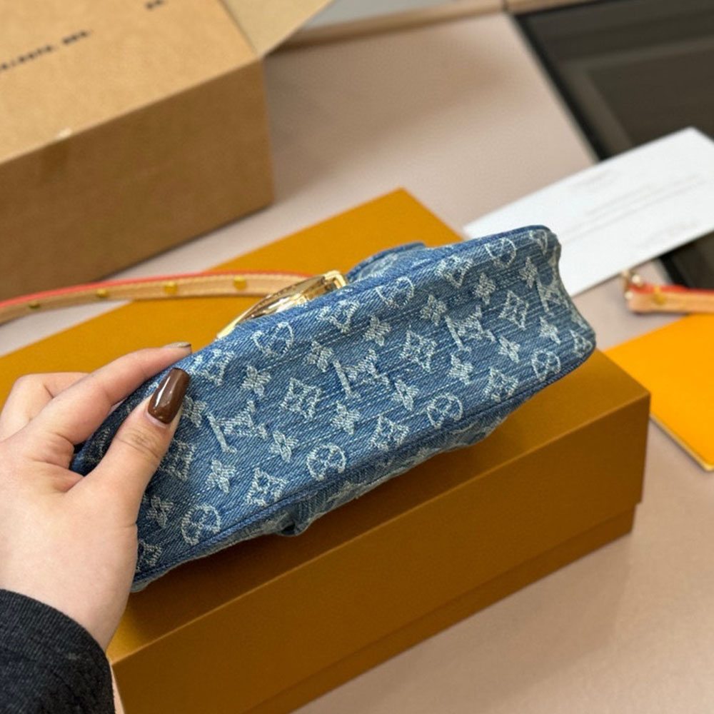 Louis Vuitton LV Sunset Denim Handbag Shoulder Bag(Replica)