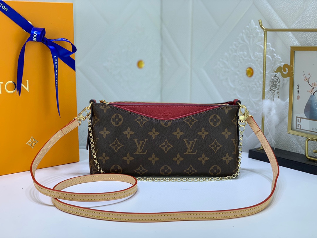 LV Pallas Clutch M41638 MQ021 23cm