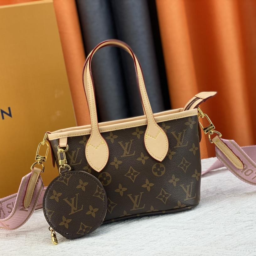 Louis Vuitton LV Neverfull BB Tote Shoulder Bag M46705(Replica)