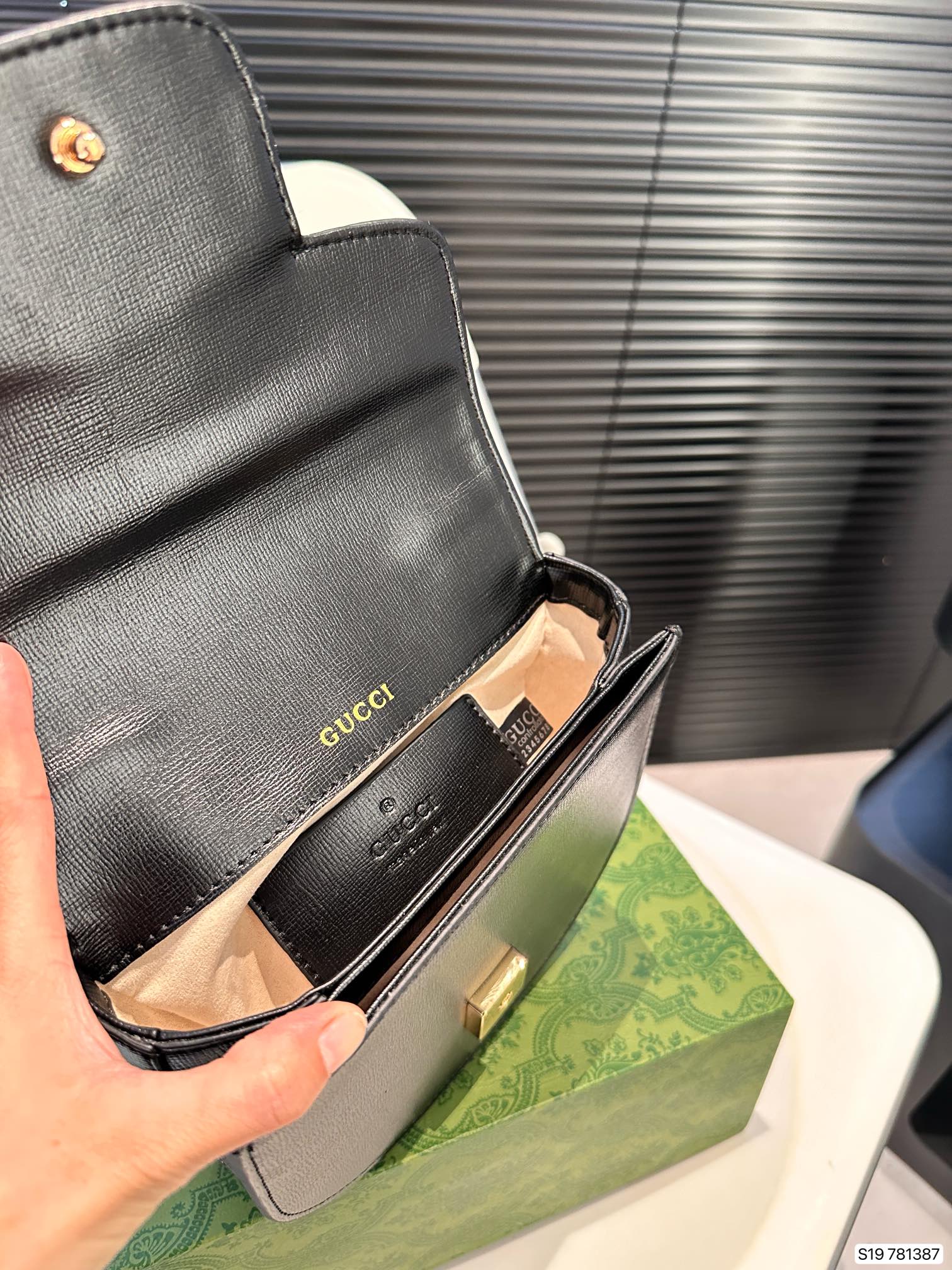 Gucci Horsebit 1955 Handbag 781387 LLS061 19cm