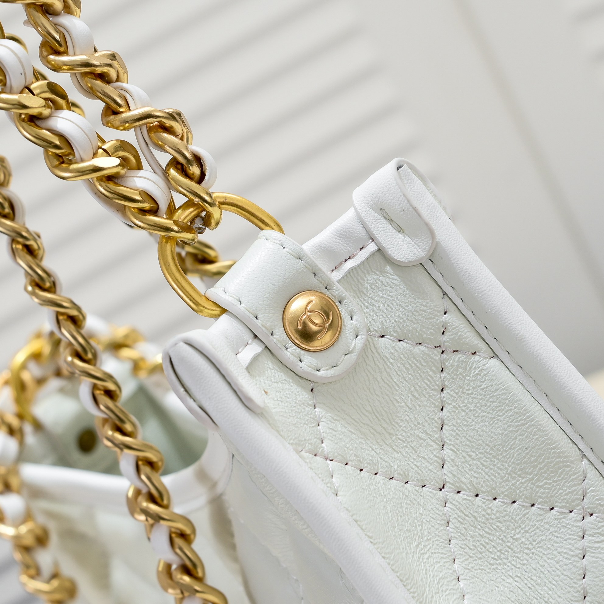 Chanel 24s Hobo Underarm Shoulder Bag Handbag