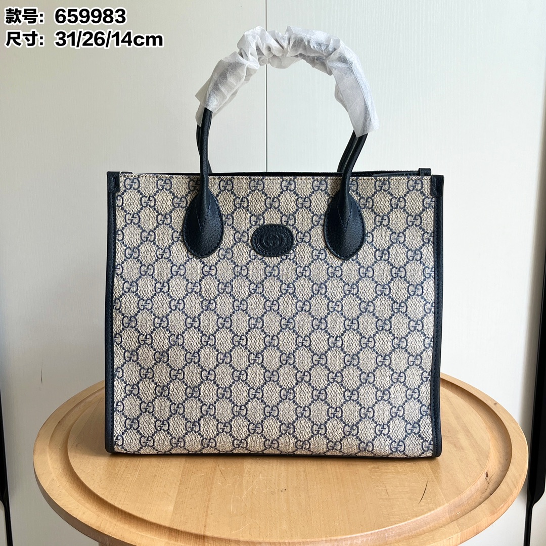 Gucci Shopping Bag Tote 659983 703974 LM061 31cm