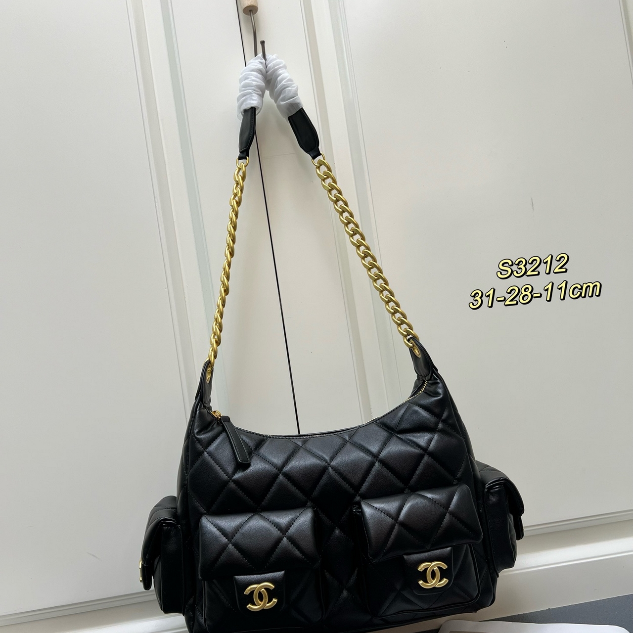 Chanel  25c hobo Hippie bag AS3212