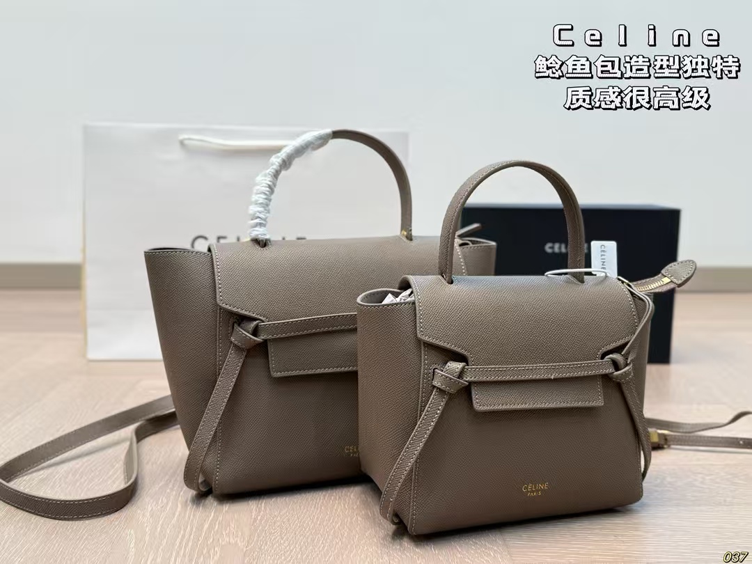 CELINE Grained Calfskin Micro Belt Bag(Replica)