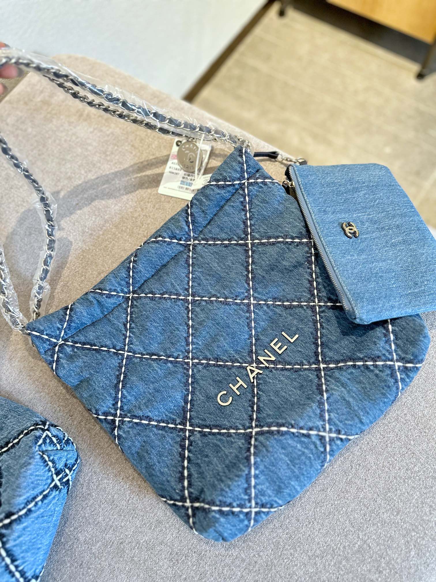 Chanel Denim Shoulder Bag LM042 20-40cm