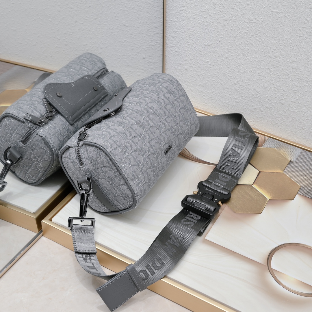 Dior Lingot Messenger Bag CD Diamond Shoulder Bag Handbag