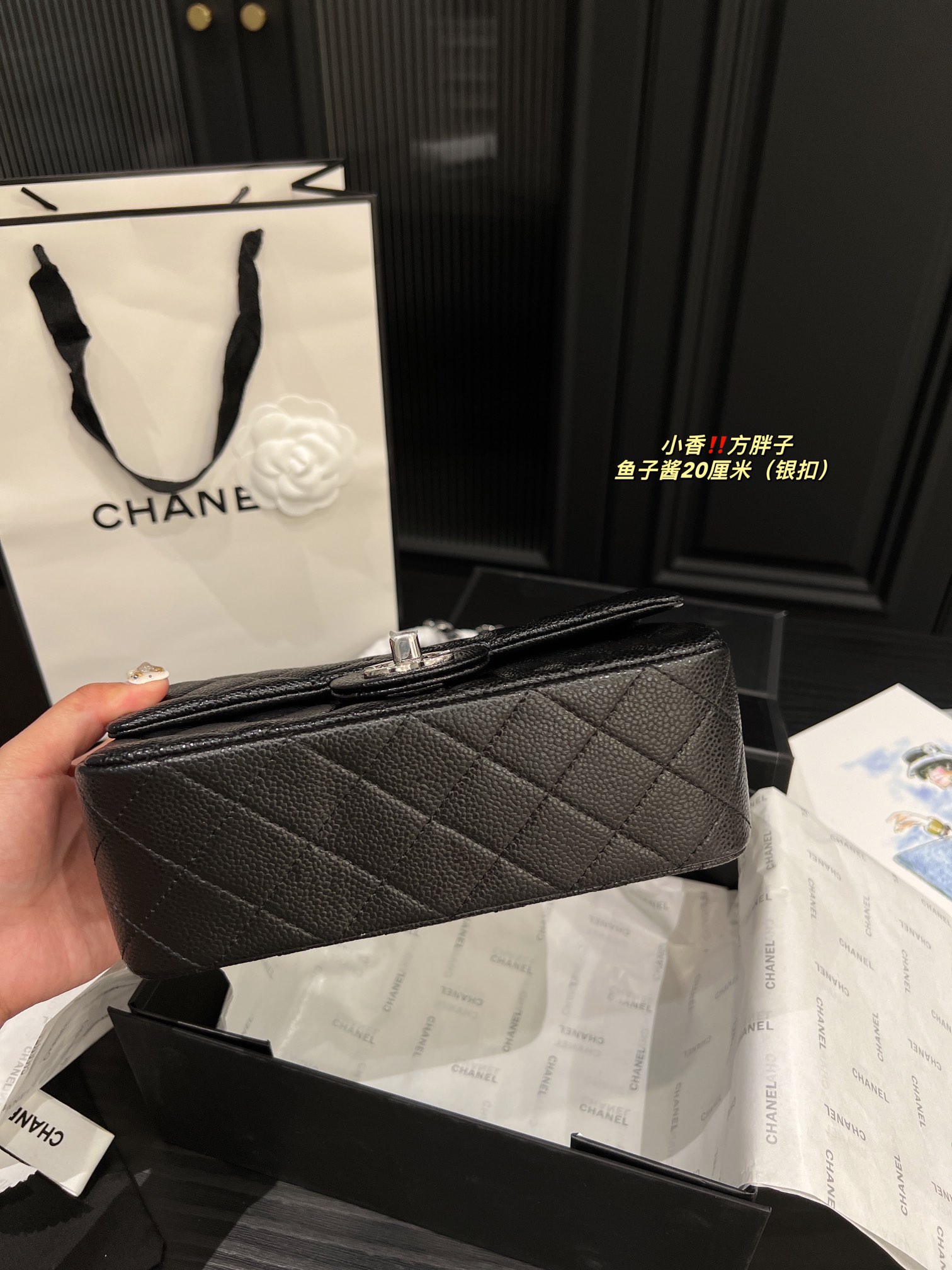 Chanel Shoulder Bag 017 DB071 20cm