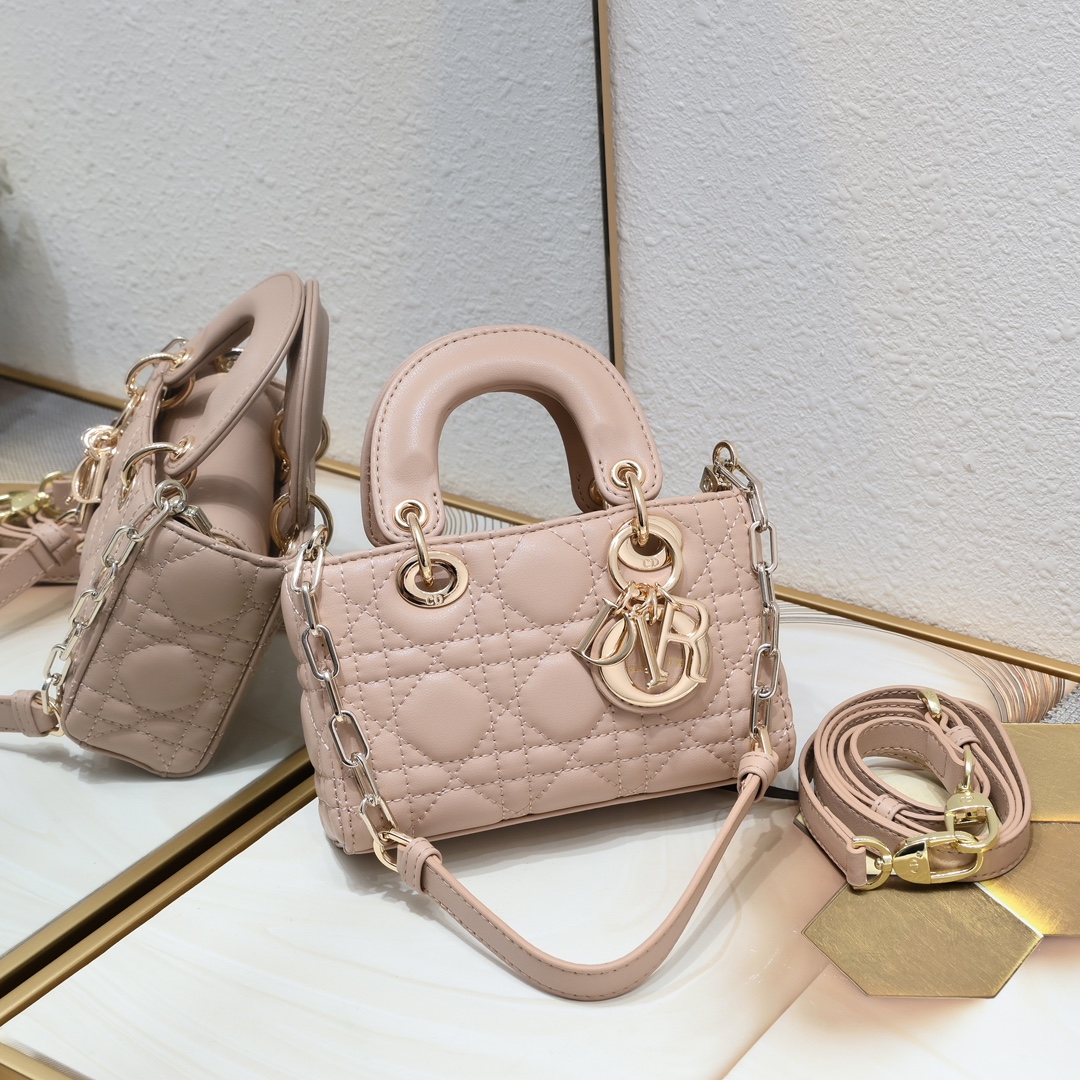 Dior Lady D-Joy Micro Bag 0542 XB081 16cm