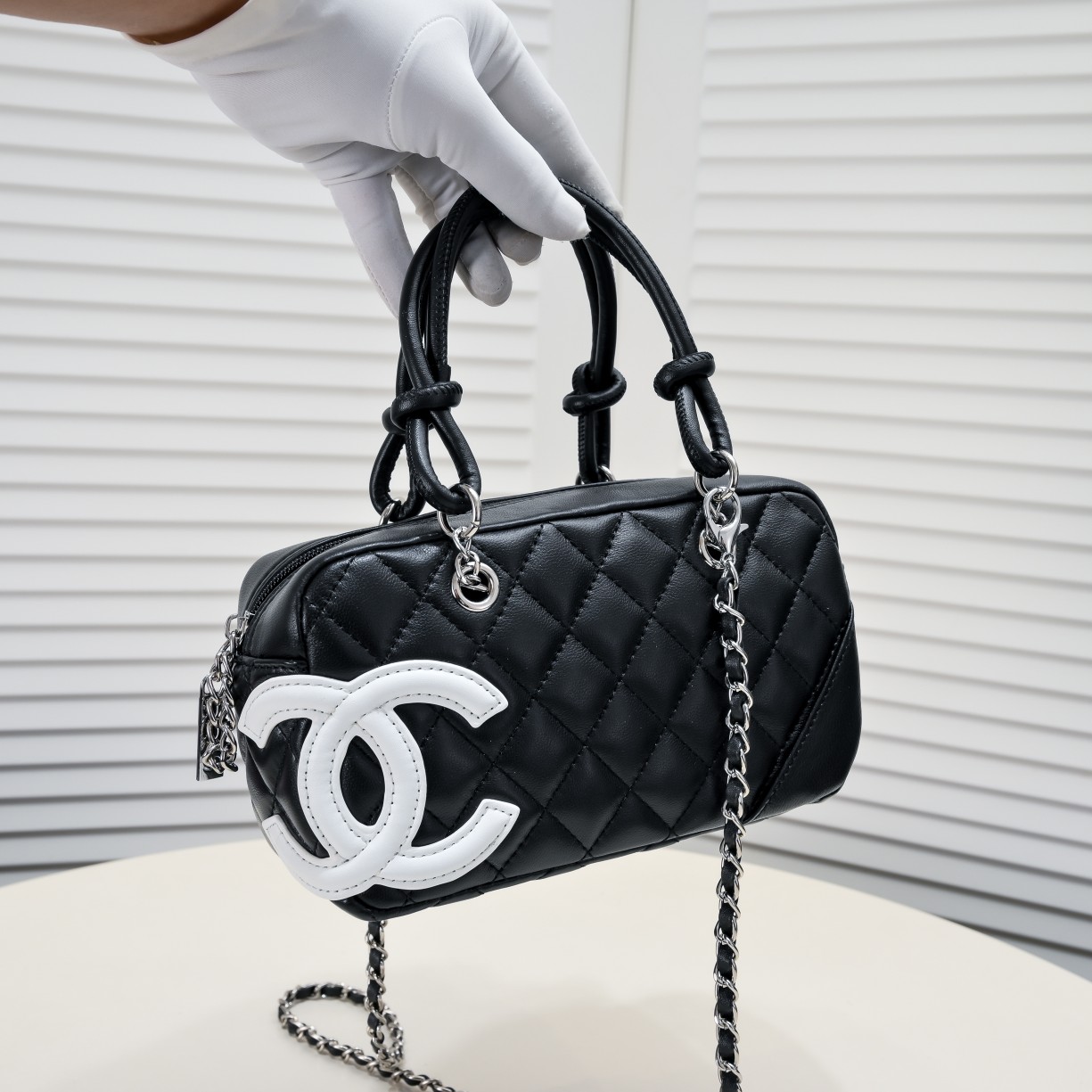 Chanel Bowling bags Shoulder Bag Handbag