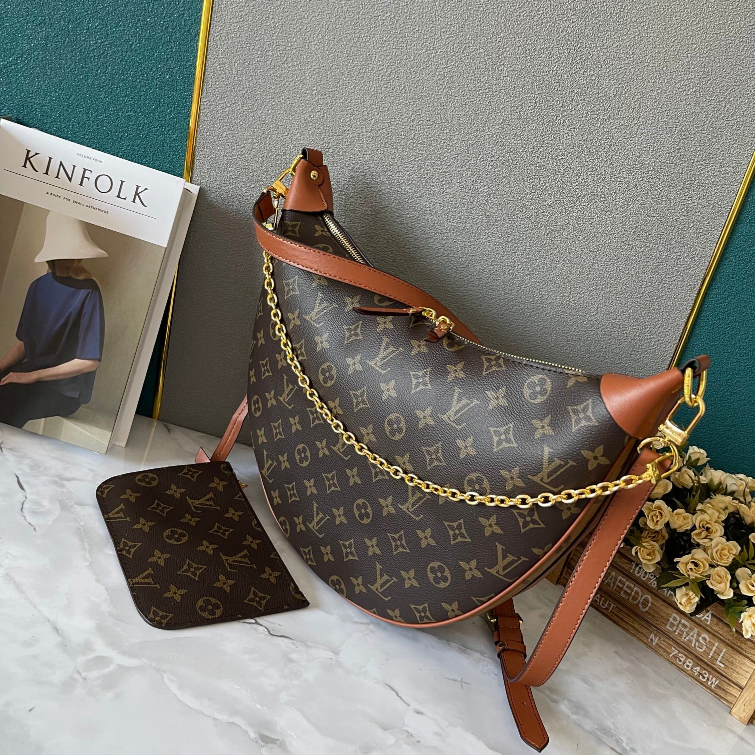 LV Loop Hobo Bag M46311 LM071 38cm