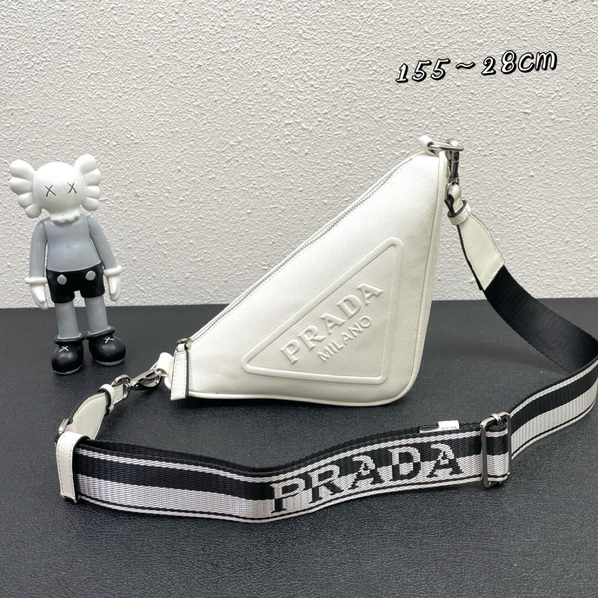 Prada Triangle Bag 2VH155 LM051 28cm