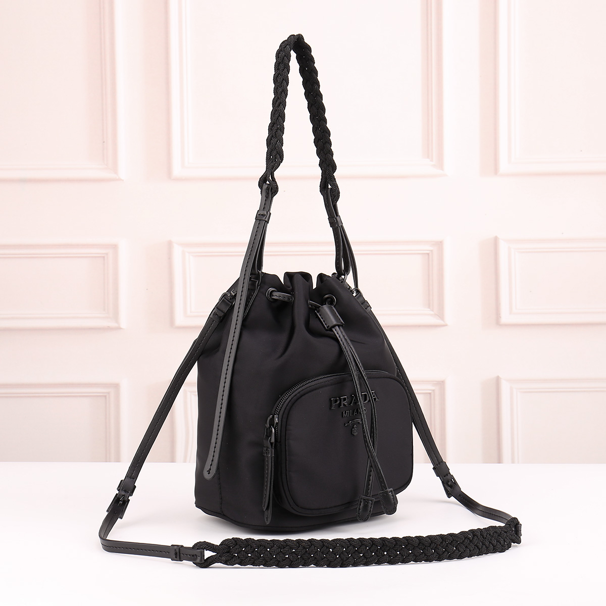 Prada Bucket Bag 1206 TS071 22cm