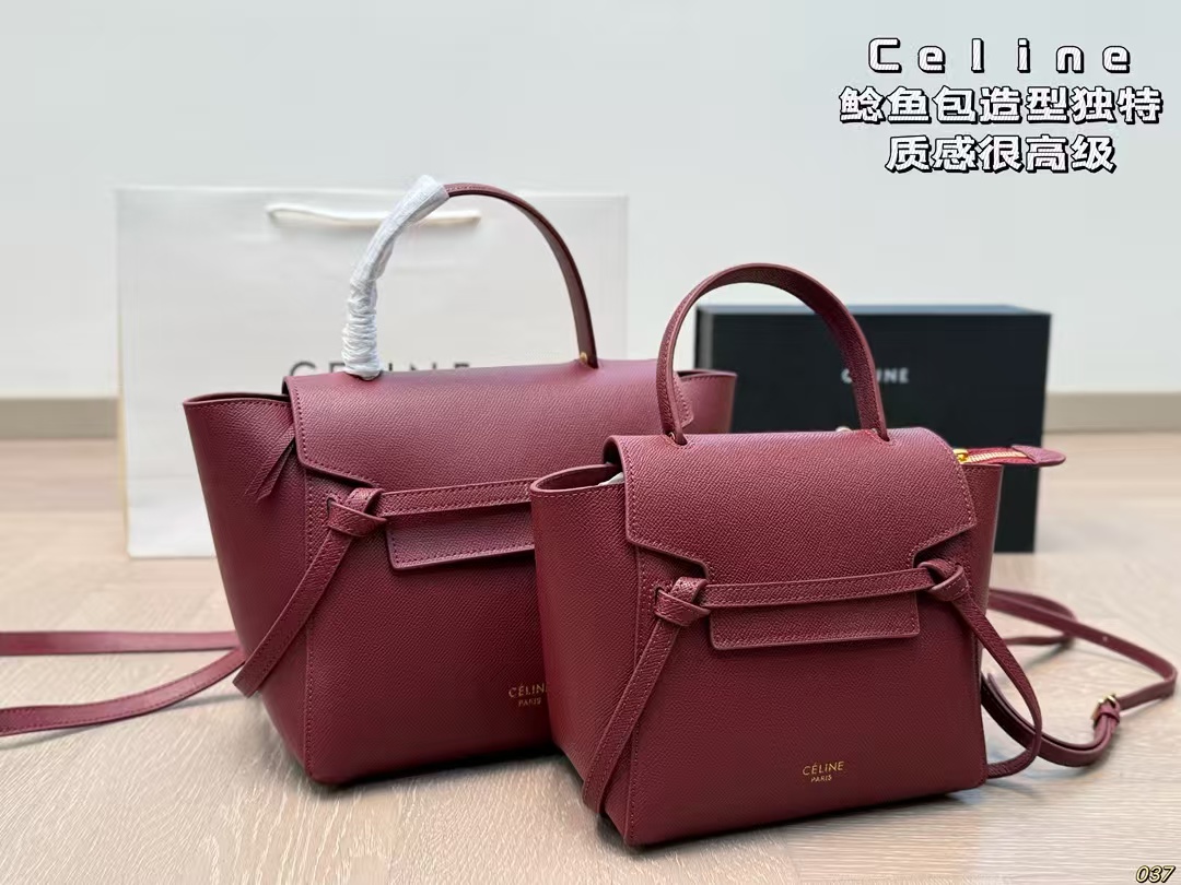 CELINE Grained Calfskin Micro Belt Bag(Replica)